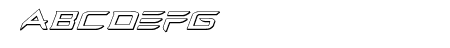 Ferret Face 3D Italic