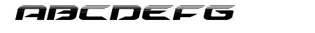 Drive Halftone Italic