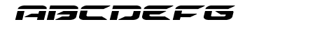 Drive Laser Italic