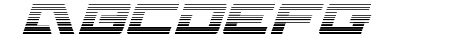 Wildcard Gradient Italic