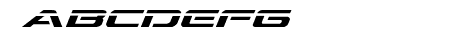 Outrider Laser Italic
