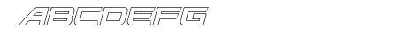 Ghost Clan Outline Italic