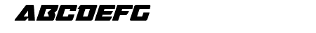 Oceanic Drift Bold Italic