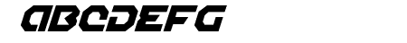 Gunner Storm Drop Italic
