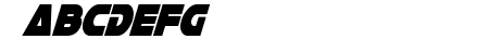 Han Solo Condensed Italic