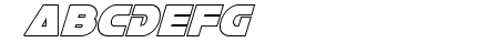 Han Solo Outline Italic