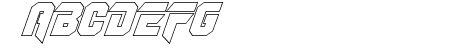 OmegaForce Outline Italic