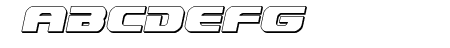Dekaranger 3D Italic