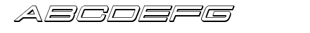 911 Porscha 3D Italic