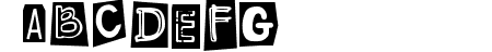 DJB Ransom Note Clipped M