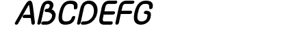 Yaahowu Thick Italic Ital
