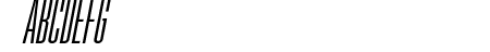 Gobold High Thin Italic I