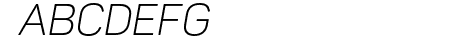 Panton Light italic Caps