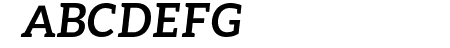 Aleo Bold Italic