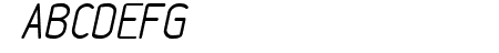 VDS Thin Italic