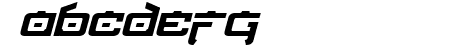 Nippon Tech Bold Italic