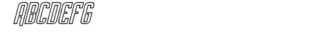 Empanada Outline Italic
