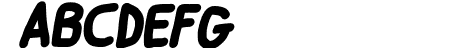 Smoothie ExtraBold Italic