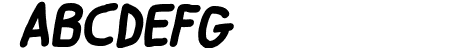Smoothie Bold Italic