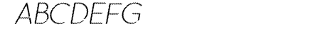 Ocie Light Italic