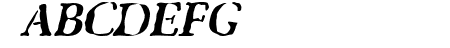 GhostTown Italic