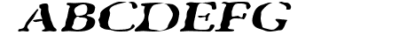 GhostTownExtended Italic