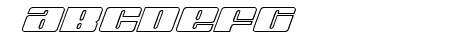Michigan Outline Italic