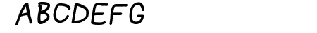 NumbBunny Bold Italic