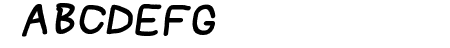 NumbBunny Black Italic