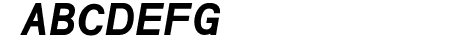 POE Sans New Bold Italic