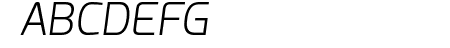 Esphimere Light Italic
