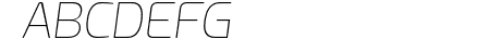Esphimere Thin Italic