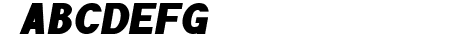 POE Sans Pro Heavy Italic