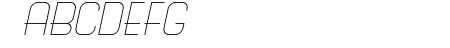 Science Fair Light Italic