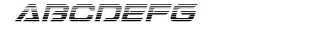 Dameron Gradient Italic