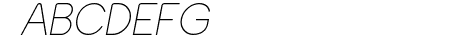 Meltix Light Italic Demo