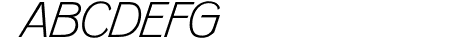 OPTIVenusLight-Italic