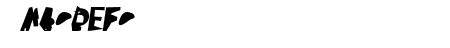 Broken Black Condensed Ob