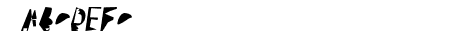 Broken Condensed Oblique