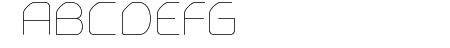 Typo Angular Rounded Thin