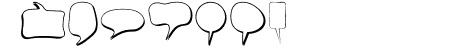 Alin Speech Bubbles