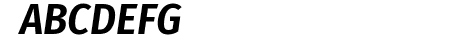 Fira Sans Condensed SemiB
