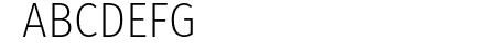 Fira Sans Condensed Extra