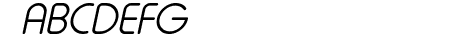 Typo Round Light Italic D