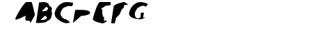 Ampere Condensed Italic