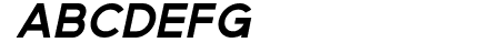 Elliot Sans Bold Italic