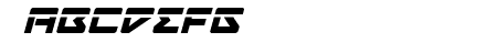 Navy Cadet Laser Italic