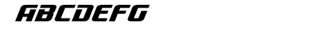 Cobalt Alien Super-Italic