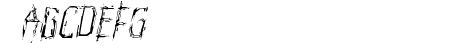 Horroroid Light Italic