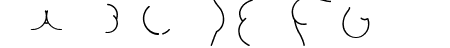 Alphabutt Letters A